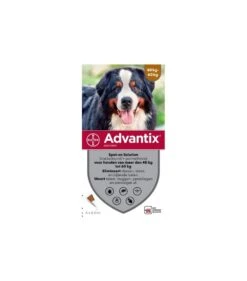 Advantix 600, Voor Honden Van 40-60kg, 4 Pipetten