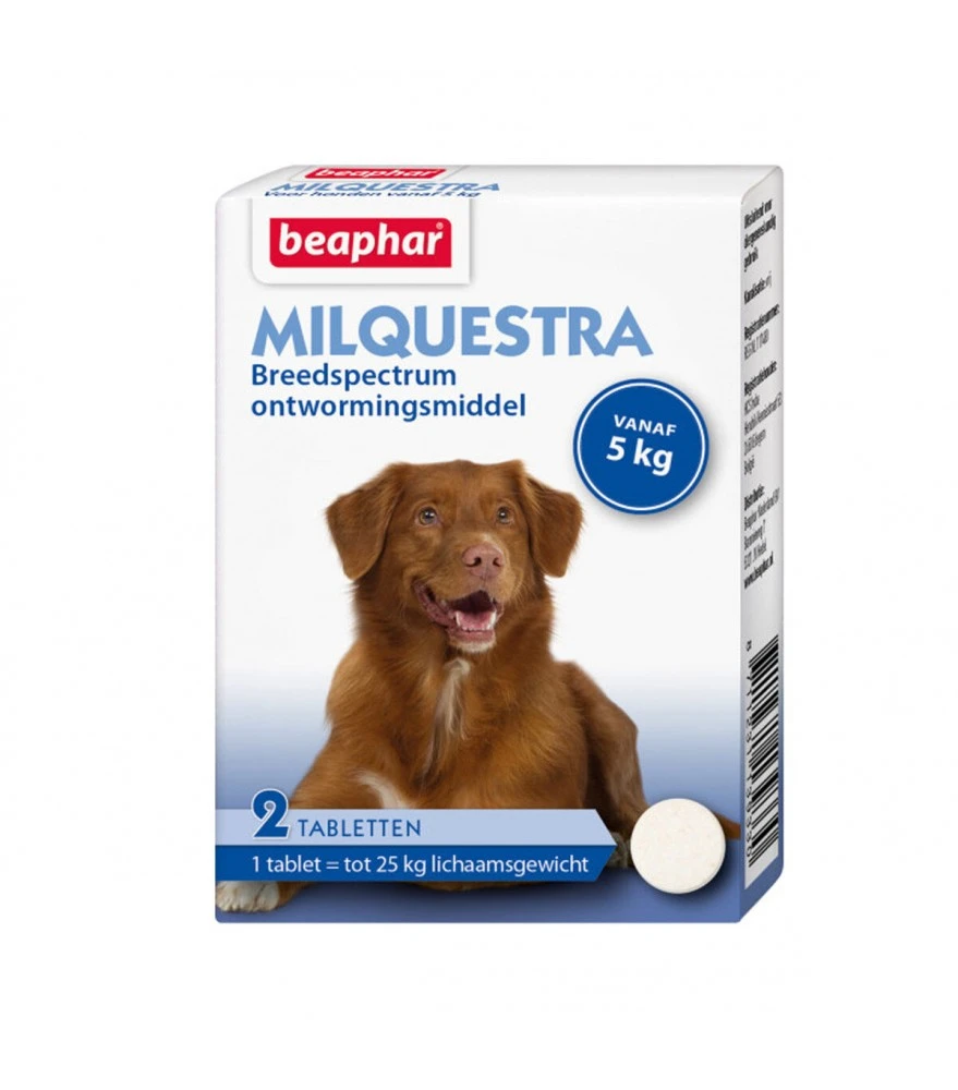 Beaphar Milquestra Hond (5 Tot 50 Kg) 1 Beaphar Milquestra Hond (5 Tot 50 Kg)