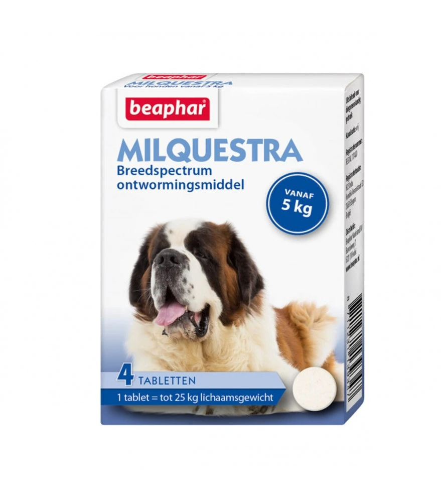 Beaphar Milquestra Hond (5 Tot 75kg) 1 Beaphar Milquestra Hond (5 Tot 75kg)