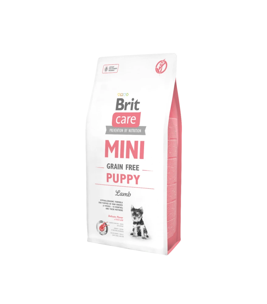 Brit Mini Grain Free Puppy Lamb 7kg 1 Brit Mini Grain Free Puppy Lamb 7kg