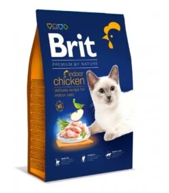 Brit Premium By Nature Cat - Indoor Chicken 8 Kg