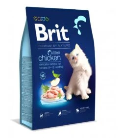 Brit Premium By Nature Cat - Kitten Chicken 8 Kg