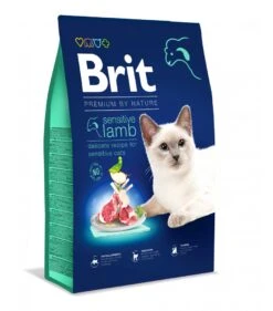 Brit Premium By Nature Cat - Sensitive Lamb 8 Kg