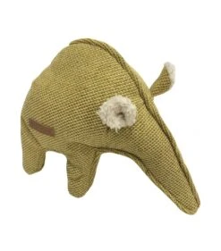 Chenille Liz 27x18cm Geel