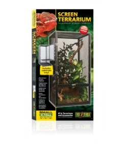Exo Terra Aluminium Draadgaas Terrarium S - 45x45x90cm Zwart
