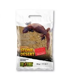 Exo Terra Stone Desert Substraat Sonoran Ocher 5kg - 35x20x6cm Oker