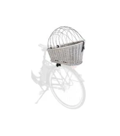 Fietsmand Met Gaas Voor Bagagedrager, Wilg/metaal