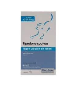Flea Free Fipralone Spot-on 3 Pipetten 10-20kg