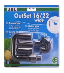 JBL Outset Wide Waterafvoerset Met Brede Straalbuis Voor Buitenfilter 16/22