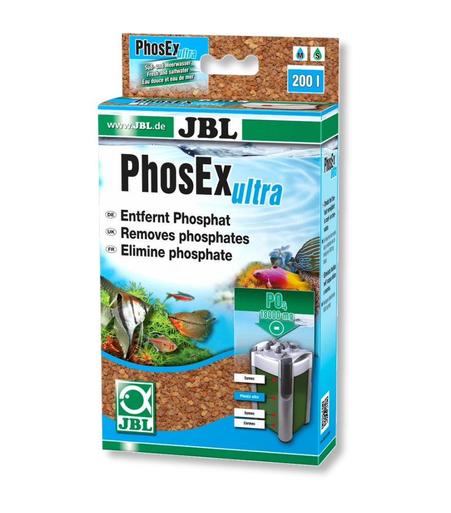JBL PhosEx Ultra Filtermassa Voor Verwijderen Van Fosfaat 1 JBL PhosEx Ultra Filtermassa Voor Verwijderen Van Fosfaat