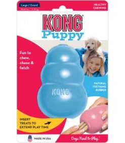 Kong Puppy Large Blauw