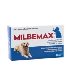 Milbemax Ontwormtablet Grote Hond 4 Stuks