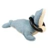 Navy Chenille Hondenspeeltje Blauw Zeehond