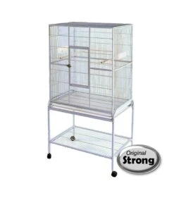 Papegaaienkooi Strong Agatha ,Silvertone Grey