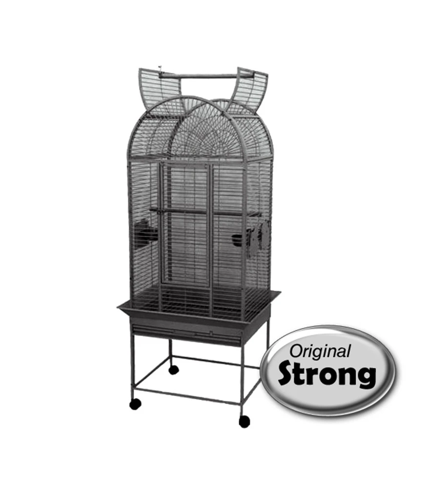 Papegaaienkooi Strong Villa Anna, Silvertone White