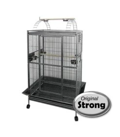 Papegaaienkooi Strong Villa Artemis, Silvertone Grijs