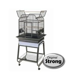 Papegaaienkooi Strong Villa Gaia, Silvertone Grijs