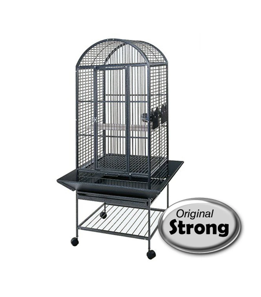 Papegaaienkooi Strong Villa Minerva, Silvertone Grijs