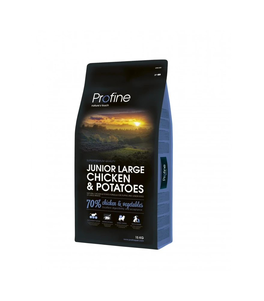 Profine Junior Large Breed Chicken & Potatoes 15kg 1 Profine Junior Large Breed Chicken & Potatoes 15kg