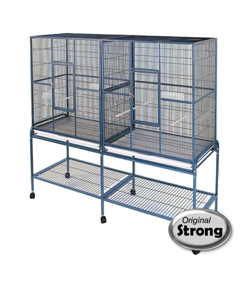 Papegaaien En Papegaaienkooi Strong Alana, Silvertone Grijs 1 Papegaaien En Papegaaienkooi Strong Alana, Silvertone Grijs